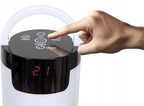 WENTYLATOR KOLUMNOWY LUND 95,5CM 50W WIATRAK PODŁOGOWY STOJĄCY LED +PILOT na Arena.pl