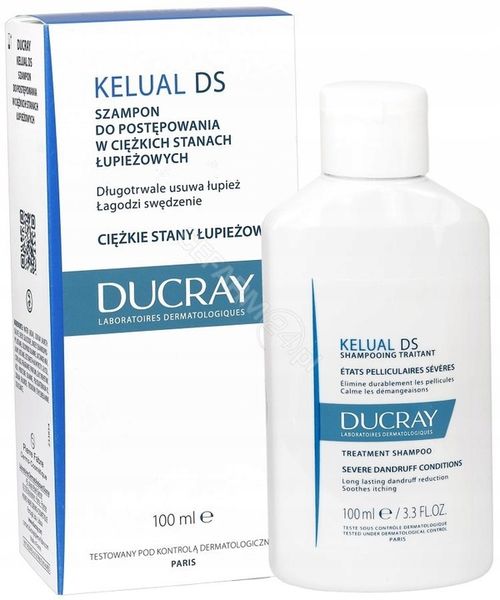 Ducray Kelual ds szampon 100 ml zdjęcie 1
