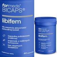 formeds BICAPS libifem (maca, żurawina, niepokalanek, ashwagandha) - 60 kap