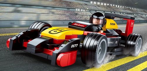 KLOCKI SLUBAN CC F1 Samochód wyścigowy 120 - B0677 na Arena.pl