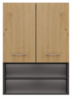 Szafka Łazienkowa Wisząca 64 cm Antracyt POLINKA MINI TS - 4 Kolory