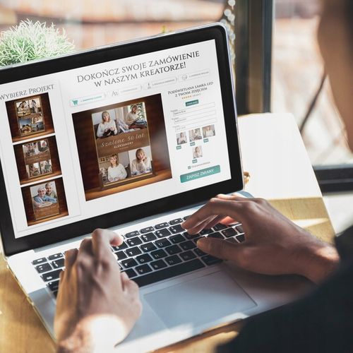 Ramka Zdjęcie na Szkle Lampka Nocna LED 3D XL Piosenka Spotify Walentynki na Arena.pl