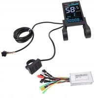 KONTROLER BEZSZCZOTKOWY STEROWNIK SILNIKA 36/48V 17A Z WYŚWIETLACZ LCD
