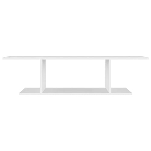 Wisząca szafka telewizyjna, biała, 103x30x26,5 cm, płyta na Arena.pl