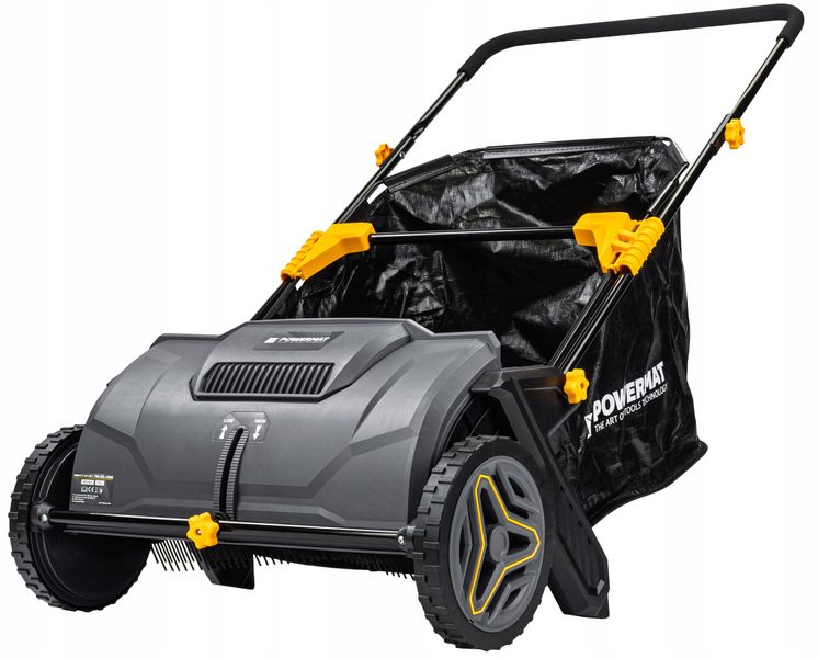 Zbieracz do liści TRAWY ręczny ZAMIATARKA kosz 100L REGULACJA WYSOKOŚCI zdjęcie 7