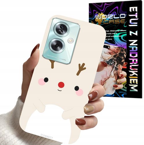 ETUI CASE DO OPPO A79 5G - ŚWIĄTECZNE WZORY RENIFER MIKOŁAJ ŚWIĘTA na Arena.pl