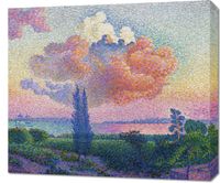 Obraz 70x60cm The Pink Cloud, Henri-Edmond Cross Vintage do Salonu