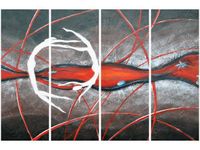 120CM 80 OBRAZ 4 ELEM TANIEC TONI ŚCIENNY