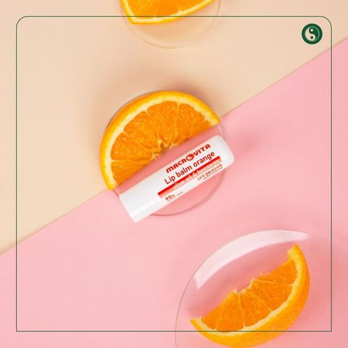 MACROVITA balsam do ust z oliwą i woskiem pszczelim SPF20 Pomarańcza 4.8g na Arena.pl
