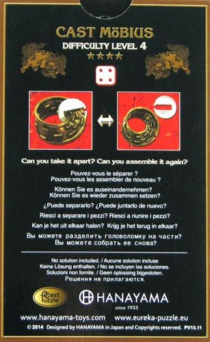 Łamigłówka Puzzle Cast Möbius - poziom 4/6 na Arena.pl