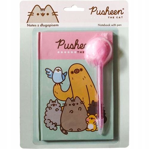 Zestaw Notes 40 K. Z Długopisem Pusheen 1977 na Arena.pl