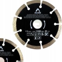 Tarcza diamentowa 115mm do betonu kostki cegły segmentowa 22,23