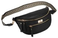 saszetka damska nerka miejska z eko skóry z paskiem peterson elegancka