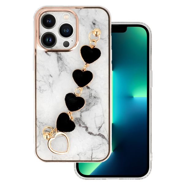 Trend Case do Iphone 13 Pro wzór 6 biały zdjęcie 1