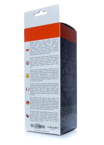 strapon z cyberskóry dla mężczyzn pusty penis 20cm na Arena.pl