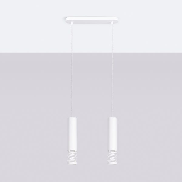 Lampa wisząca LIRO 2 biały zdjęcie 2