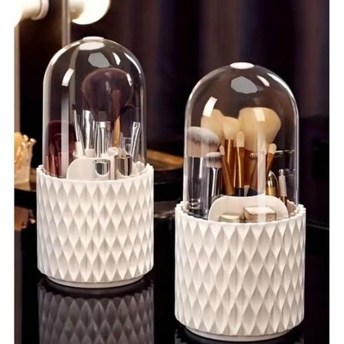Organizer Obrotowy na Pędzle do Makijażu Pojemnik na Kosmetyki na Arena.pl