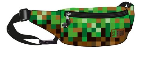 Saszetka na pasek nerka pixele St.Right na Arena.pl