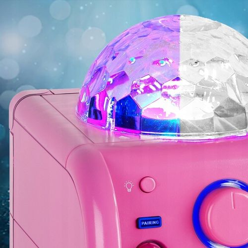 GŁOŚNIK BLUETOOTH LED RGB 50W+ MIKROFON KARAOKE na Arena.pl