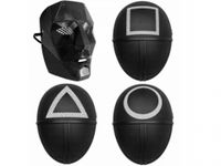 maska  SQUID GAME COSPLAY HALLOWEN 4 WZORY