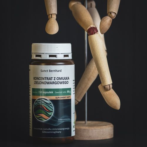 Omułek zielonowargowy 150 kaps. - koncentrat 500 mg - Nomak na Arena.pl