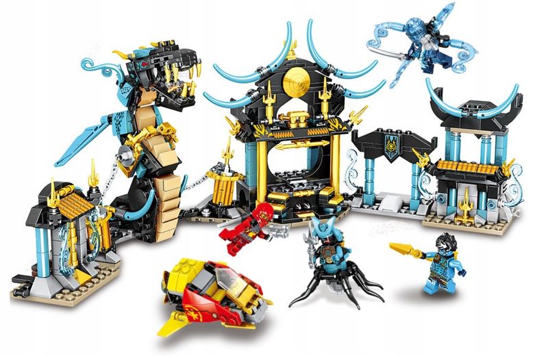 Ninja Świątynia LEGO | 812 elementów zdjęcie 2