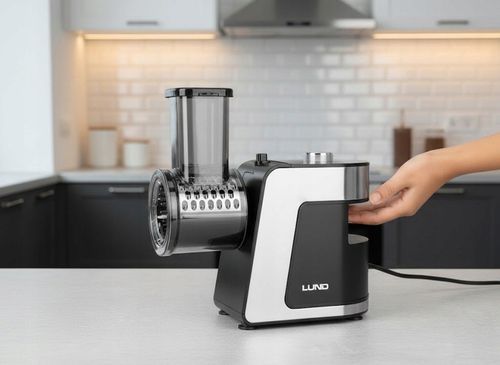 SZATKOWNICA ELEKTYCZNA DO WARZYW 250W 5 OSTRZY ZE STALI NIERDZEWNEJ na Arena.pl