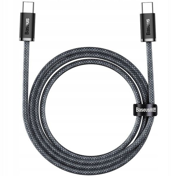Kabel Baseus USB-C do USB-C, przewód 2m, 100W zdjęcie 1