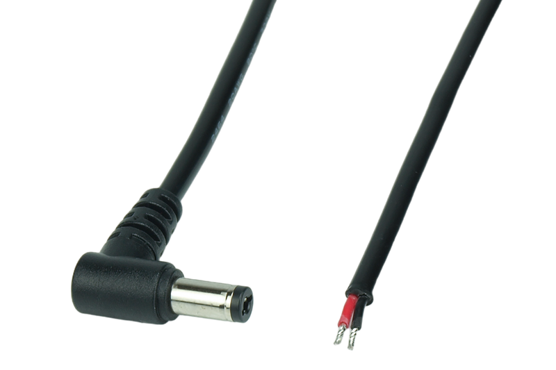 POS DC cable YTLYp0,5 Plug 2155 angular L=1500mm zdjęcie 1