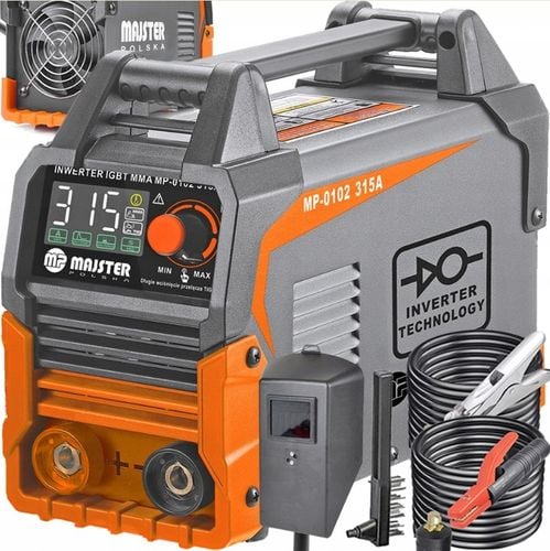 SPAWARKA INWERTOROWA INWERTEROWA ELEKTRODOWA MMA TIG LCD MOCNA 315A na Arena.pl