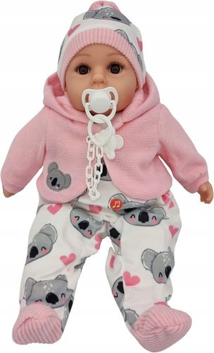 LALKA BOBAS MÓWI I ŚPIEWA POLSKI 45CM+SMOCZEK_67 na Arena.pl