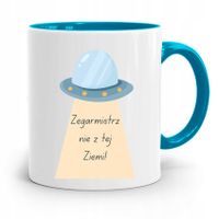 Kubek Błękitny Dla Zegarmistrza Nie Z Tej Ziemi Z Nadrukiem Ze Zdjęciem