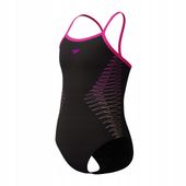Strój kąpielowy jednoczęściowy na basen dziewczęcy Speedo MuscleBack 164cm