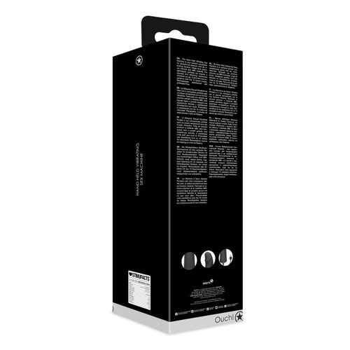 hand held vibrating sex machine - black na Arena.pl