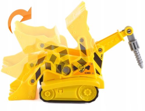 PSI PATROL RUBBLE FIGURKA POJAZD SPYCHACZ BULDOŻER na Arena.pl