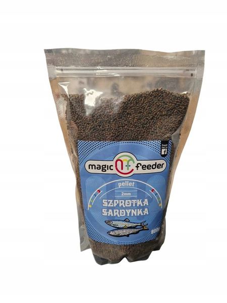 Pellet MAGIC FEEDER SZPROTA-SARDYNKA 2mm zdjęcie 1