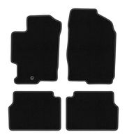 Dywaniki welurowe BASIC do Mazda 6 I GG/GY 2002-2007 czarne