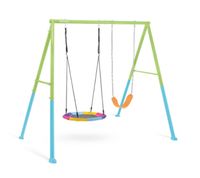 Solidna huśtawka ogrodowa 2 funkcje pas i bocianie gniazdo Intex 44125