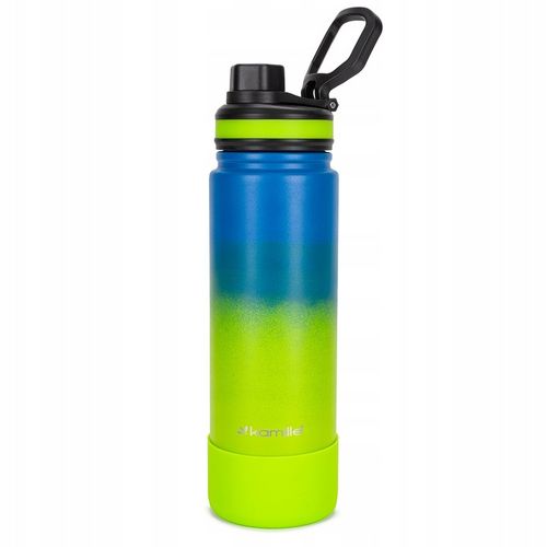 KUBEK TERMICZNY stalowy duży TERMOS do kawy herbaty szczelny KAMILLE 720ml na Arena.pl