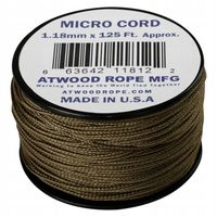 LINKA ROPE MICRO CORD 1,18mm/38m ATWOOD COYOTE