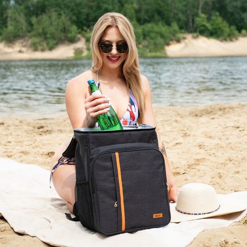 TORBA TERMICZNA PLAŻOWA PLECAK TURYSTYCZNY NA JEDZENIE PLAŻĘ PIKNIK 25L na Arena.pl