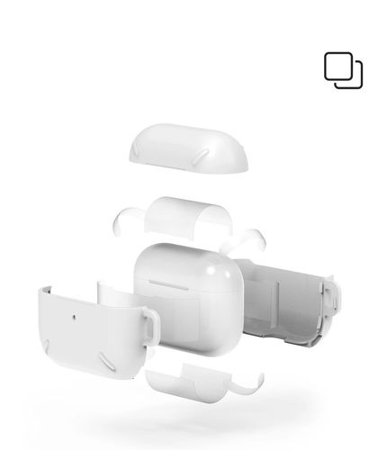 Etui Ringke Layered Case dla Apple AirPods Pro White na Arena.pl