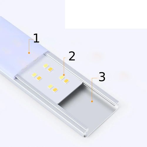 LAMPKA LED Podszafkowa z CZUJKĄ RUCHU Ładowana USB 6500K 6W 40cm na Arena.pl