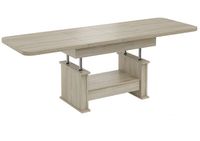 Ławostół Ława Rozkładana Podnoszona L15 Szuflada Dąb Sonoma 120/200x70 Stół