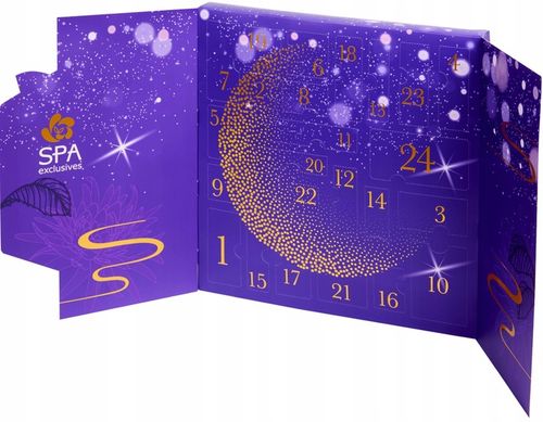 KALENDARZ ADWENTOWY ZESTAW Z KOSMETYKAMI 24 SZT PREZENT DLA KOBIET VEGAN na Arena.pl