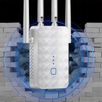 2X WZMACNIACZ SYGNAŁU Wi-Fi REPEATER 2,4 GHz MOCNY WZMACNIA ZASIĘG SYNGAŁU