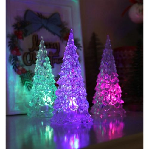 choinka świecąca led na baterię plastik świąteczna mikołajki 27cm lamp39 na Arena.pl