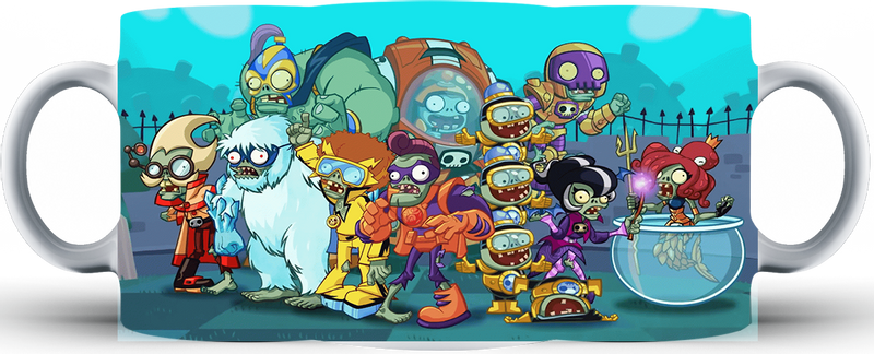 Kubek ceramiczny Plants vs Zombie zdjęcie 2