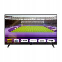 Telewizor Led 40 cali Full hd smart tv wifi dvbt t2 hevc 3x hdmi miracast