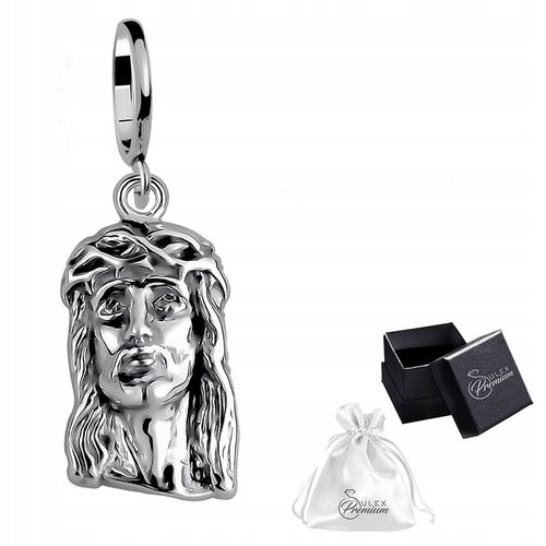 Medalik srebrny pr.925 Wisiorek Zawieszka Jezus Chrystus na Arena.pl